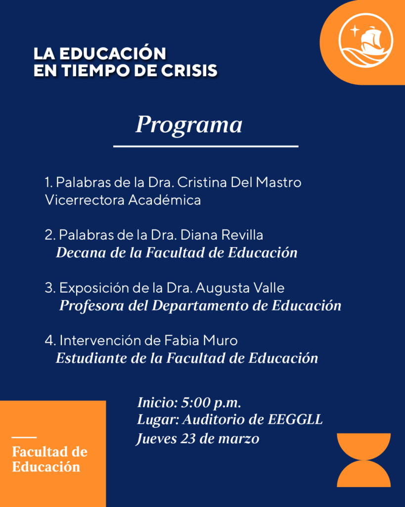 Invitación A Ceremonia De Apertura Del Año Académico 2023-1 - Facultad ...